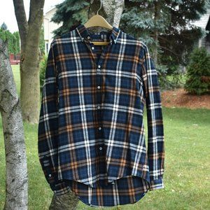 ❌SOLD❌ Zara | Flannel Button-Down | Slim Fit